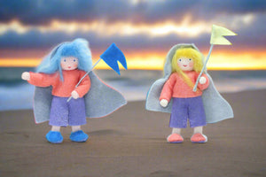 Handmade Wind Child Doll by Ambrosius – Eco-Friendly Wool Felt Waldorf Toy from Eco Flower Fairies LLC