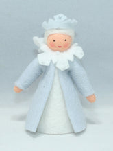 Handmade Winter Queen Doll by Ambrosius – Eco-Friendly Wool Felt Waldorf Toy from Eco Flower Fairies LLC