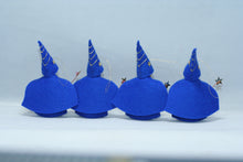 Night Sky Wizard Doll – 2.5" Handmade Felt Waldorf Decoration by Ambrosius