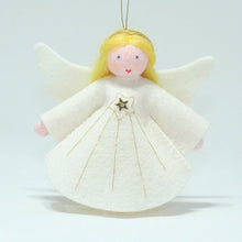 Abundance Angel (miniature hanging felt doll) - Eco Flower Fairies LLC - Waldorf Doll Shop - Handmade by Ambrosius