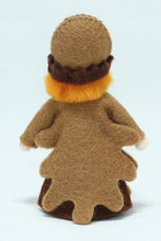 Acorn Prince (miniature standing felt doll, fruit hat) - Eco Flower Fairies LLC - Waldorf Doll Shop - Handmade by Ambrosius