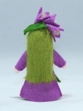 Bellflower Fairy (standing felt doll, flower hat) - Eco Flower Fairies - Waldorf Doll Shop - Handmade by Ambrosius