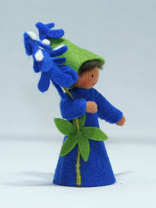 Bluebonnet Prince | Waldorf Doll Shop | Eco Flower Fairies | Handmade by Ambrosius