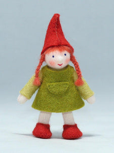 Forest Gnome Girl | Waldorf Doll Shop | Eco Flower Fairies | Handmade by Ambrosius