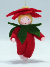 Poinsettia Baby | Waldorf Doll Shop | Eco Flower Fairies | Handmade by Ambrosius