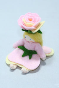 Rose Princess | Waldorf Doll Shop | Eco Flower Fairies | Handmade by Ambrosius