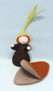 Seedling Baby with Seed Pod | Waldorf Doll Shop | Eco Flower Fairies | Handmade by Ambrosius