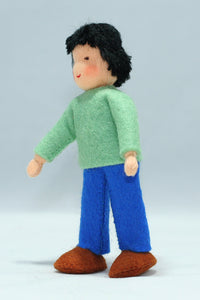 Waldorf Boy Doll (light skin) | Waldorf Doll Shop | Eco Flower Fairies | Handmade by Ambrosius