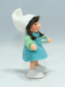 Cave Gnome Girl | Waldorf Doll Shop | Eco Flower Fairies | Handmade by Ambrosius