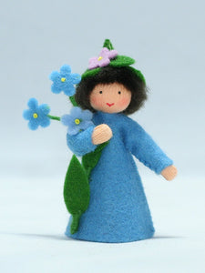 Forget-Me-Not Fairy | Waldorf Doll Shop | Eco Flower Fairiesv
