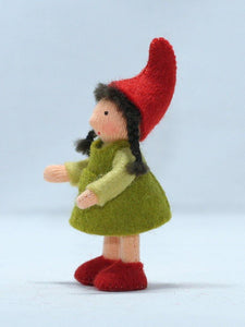 Forest Gnome Girl | Waldorf Doll Shop | Eco Flower Fairies | Handmade by Ambrosius