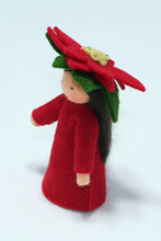 Poinsettia Fairy | Waldorf Doll Shop | Eco Flower Fairies | Handmade by Ambrosius