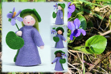 Sweet Violet Fairy | Waldorf Doll Shop | Eco Flower Fairies | Handmade by Ambrosius