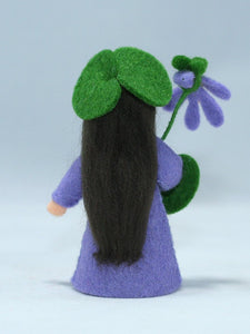 Sweet Violet Fairy | Waldorf Doll Shop | Eco Flower Fairies | Handmade by Ambrosius