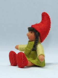 Forest Gnome Girl | Waldorf Doll Shop | Eco Flower Fairies | Handmade by Ambrosius