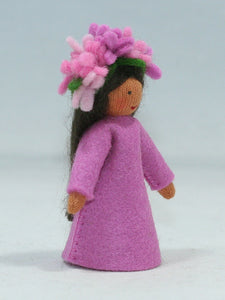 Lilac Fairy | Waldorf Doll Shop | Eco Flower Fairies | Handmade by Ambrosius
