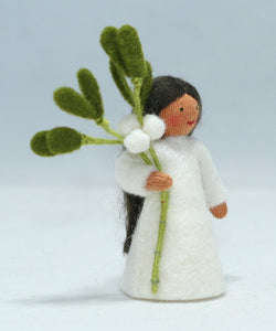 Mistletoe Fairy | Waldorf Doll Shop | Eco Flower Fairies | Handmade by Ambrosius