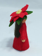 Poinsettia Fairy | Waldorf Doll Shop | Eco Flower Fairies | Handmade by Ambrosius