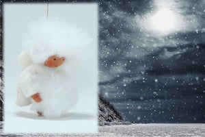 Snowflake Baby | Waldorf Doll Shop | Eco Flower Fairies | Handmade by Ambrosius