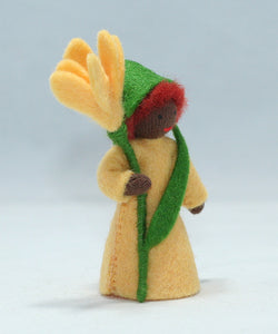 Crocus Prince | Waldorf Doll Shop | Eco Flower Fairies | Handmade by Ambrosius