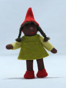 Forest Gnome Girl | Waldorf Doll Shop | Eco Flower Fairies | Handmade by Ambrosius