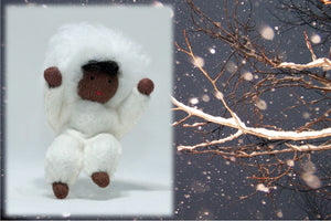 Snowflake Baby | Waldorf Doll Shop | Eco Flower Fairies | Handmade by Ambrosius