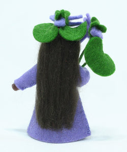Sweet Violet Fairy | Waldorf Doll Shop | Eco Flower Fairies | Handmade by Ambrosius