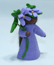 Sweet Violet Fairy | Waldorf Doll Shop | Eco Flower Fairies | Handmade by Ambrosius