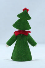 Christmas Tree Fairy Doll – 2.5” & 3.5" Handmade Felt Waldorf Decorations by Ambrosius