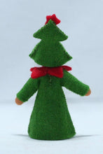 Christmas Tree Fairy Doll – 2.5” & 3.5" Handmade Felt Waldorf Decorations by Ambrosius