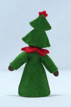 Christmas Tree Fairy Doll – 2.5” & 3.5" Handmade Felt Waldorf Decorations by Ambrosius