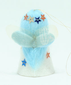 Jingle Fairy Doll – 2" Handmade Felt Waldorf Decoration by Ambrosius