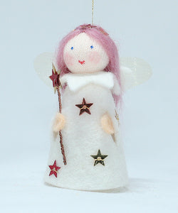 Handmade Jingle Fairy Doll by Ambrosius – Eco-Friendly Wool Felt Waldorf Toy from Eco Flower Fairies LLC