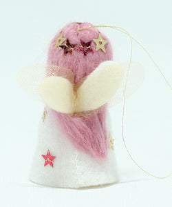 Jingle Fairy Doll – 2" Handmade Felt Waldorf Decoration by Ambrosius