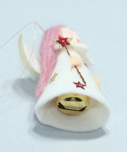 Jingle Fairy Doll – 2" Handmade Felt Waldorf Decoration by Ambrosius