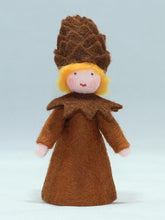 Handmade Pine Cone Fairy Doll by Ambrosius – Eco-Friendly Wool Felt Waldorf Toy from Eco Flower Fairies LLC
