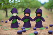 Handmade Plum Fairy Doll by Ambrosius – Eco-Friendly Wool Felt Waldorf Toy from Eco Flower Fairies LLC