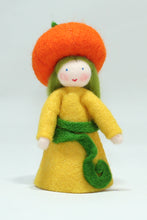 Handmade Pumpkin Fairy Doll by Ambrosius – Eco-Friendly Wool Felt Waldorf Toy from Eco Flower Fairies LLC