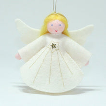 Handmade Christmas Angel Doll by Ambrosius – Eco-Friendly Wool Felt Waldorf Toy from Eco Flower Fairies LLC