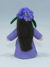 Aster Fairy Doll – 2.5” & 3" Handmade Felt Waldorf Decorations by Ambrosius