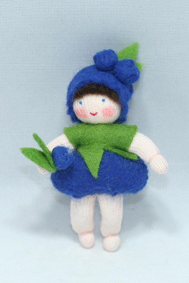 Blueberry Baby | Waldorf Doll Shop | Eco Flower Fairies | Handmade by Ambrosius