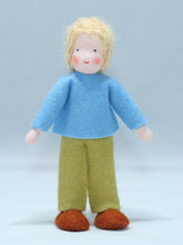 Handmade Brother Doll by Ambrosius – Eco-Friendly Wool Felt Waldorf Toy from Eco Flower Fairies LLC