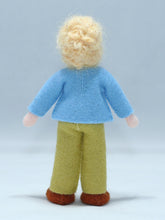 Dollhouse Brother – 4” Handmade Felt Waldorf Doll by Ambrosius