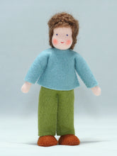 Handmade Brother Doll by Ambrosius – Eco-Friendly Wool Felt Waldorf Toy from Eco Flower Fairies LLC