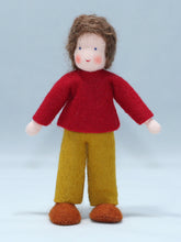 Handmade Brother Doll by Ambrosius – Eco-Friendly Wool Felt Waldorf Toy from Eco Flower Fairies LLC