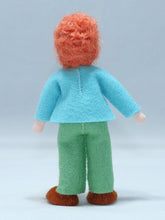 Dollhouse Brother – 4” Handmade Felt Waldorf Doll by Ambrosius