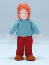 Handmade Brother Doll by Ambrosius – Eco-Friendly Wool Felt Waldorf Toy from Eco Flower Fairies LLC