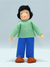 Handmade Brother Doll by Ambrosius – Eco-Friendly Wool Felt Waldorf Toy from Eco Flower Fairies LLC