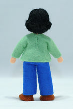 Dollhouse Brother – 4” Handmade Felt Waldorf Doll by Ambrosius