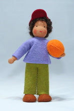 Handmade Brother Doll by Ambrosius – Eco-Friendly Wool Felt Waldorf Toy from Eco Flower Fairies LLC